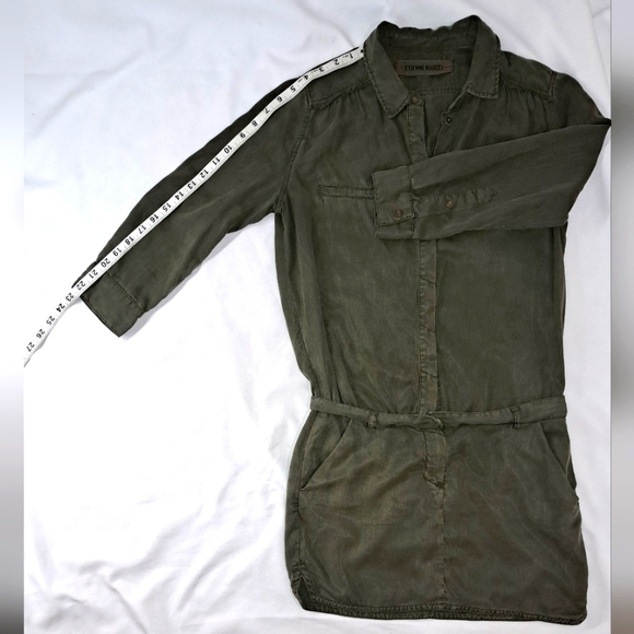 ETIENNE MARCEL Military Tunic Dress - Picture 13 of 16